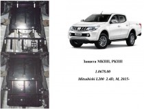 �������� ��������� ������� ������� / �������� Mitsubishi L200 2015- (2.4D)