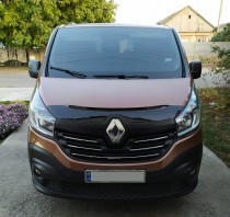 VT52 Дефлектор капота Renault Trafic 2014- короткий