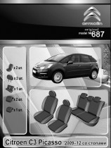 EMC ���������� ����� Citroen �3 Picasso 2009-2012