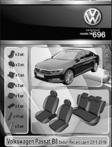 EMC ������������ ����� VW Passat B8 (sedan) Recaro ���������� 2015-