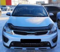 Cobra Tuning Дефлектор капота KIA Rio X-Line 2017- длинный