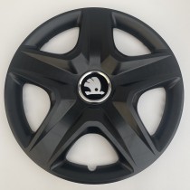 SKS с логотипом Колпаки R16 (модель 418) Skoda Black