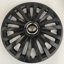 Колпаки R16 (модель 412) Daewoo Black SKS с логотипом
