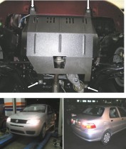 Кольчуга Захист двигуна Fiat Albea 2002-2012