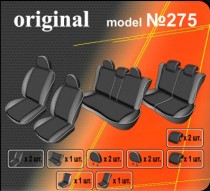 Оригинальные чехлы Opel Zafira B 7 мест