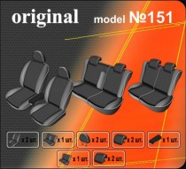 Оригинальные чехлы Toyota Fortuner 7 мест