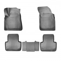 Nor-Plast Коврики резиновые Audi Q7 2015- СЕРЫЕ