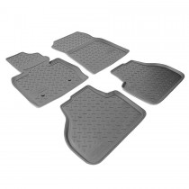 Nor-Plast Коврики резиновые BMW X3 (F25) СЕРЫЕ
