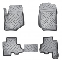 Nor-Plast Коврики резиновые Chevrolet Trail Blazer 2006-2009 БЕЖЕВЫЕ