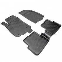 Nor-Plast Коврики резиновые Chevrolet Aveo 2011- СЕРЫЕ