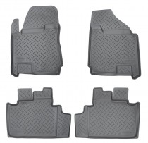 Nor-Plast Коврики резиновые Cadillac SRX 2010- СЕРЫЕ