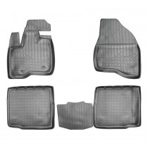 Nor-Plast Коврики резиновые Ford Explorer U502 2010- 5 мест БЕЖЕВЫЕ