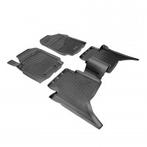 Nor-Plast Килимки Ford Ranger 2011- 4D Double Cab бежевий