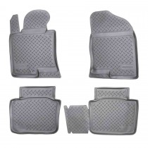 Nor-Plast Коврики резиновые Hyundai Sonata YF 2010- БЕЖЕВЫЕ