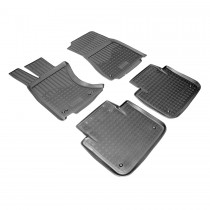 Nor-Plast Коврики резиновые Lexus GS 2012- 4x4 СЕРЫЕ