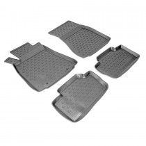 Nor-Plast Коврики резиновые Lexus IS 2005-2013 СЕРЫЕ