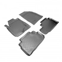 Nor-Plast Коврики резиновые Lexus RX 2003-2009 СЕРЫЕ