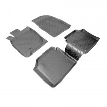 Nor-Plast Килимки Mitsubishi Galant 2003-2010 СІРІ