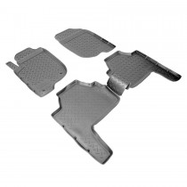 Nor-Plast Килимки Mitsubishi Pajero Sport 2008-2015 СІРІ