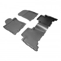Nor-Plast Коврики резиновые Toyota Land Cruiser Prado 150 2009-2013 серые