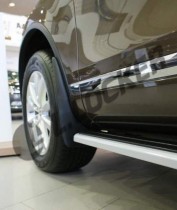 Брызговики Volkswagen Touareg 2010- передние