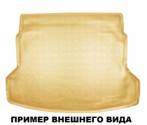 Nor-Plast Килимок в багажник Mercedes-Benz GL-Class X164 бежевий