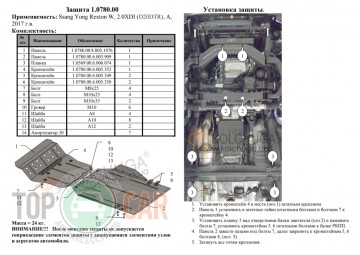 ������ ��������� Ssang Yong Rexton W 2017-