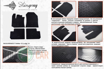 Stingray ������� Renault Dokker 12- / Lodgy 12-