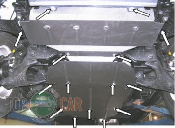 �������� ������ ������� Kia Sorento 2006-2009 (������ �����) ZiPoFlex�