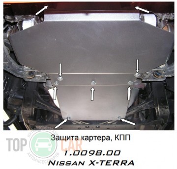 �������� ������ ������� Nissan X-Terra 2005-